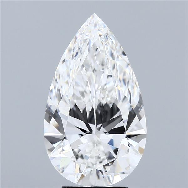 IGI 4.82 Carat Pear Lab Grown Diamond 人工培育鑽石 實驗室人造鑽石