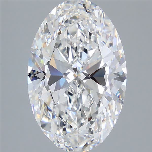 IGI 4.07 Carat Oval Lab Grown Diamond 人工培育鑽石 實驗室人造鑽石