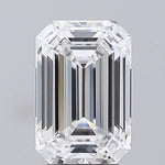GIA 4.14 Carat Emerald Lab Grown Diamond 人工培育鑽石 實驗室人造鑽石
