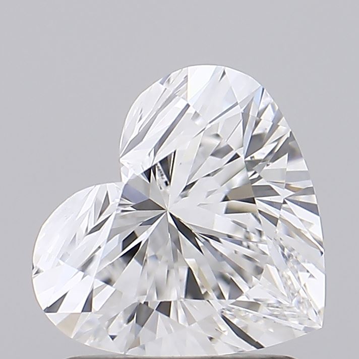 IGI 1.3 Carat Heart Lab Grown Diamond