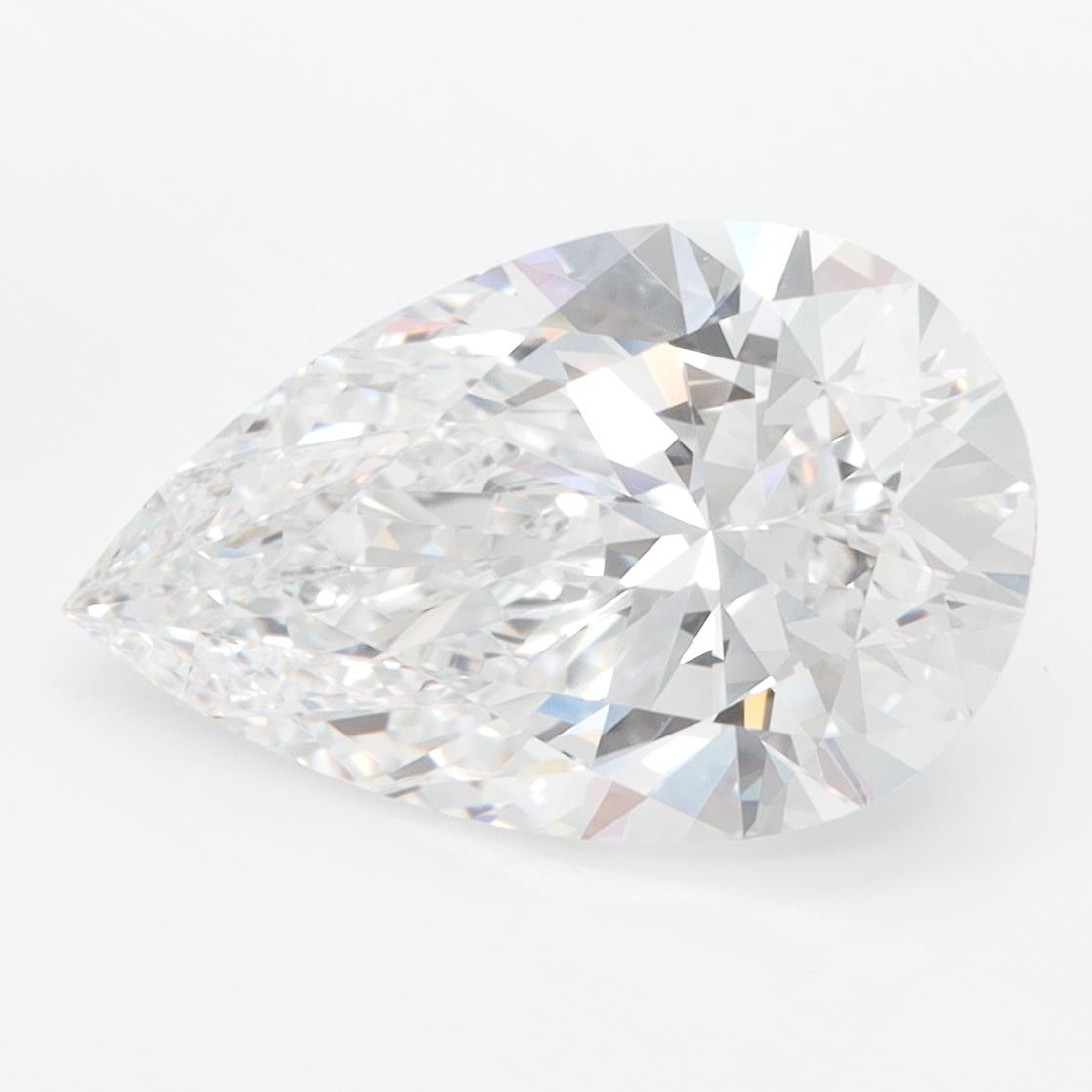 IGI 3.85 Carat Pear Lab Grown Diamond 人工培育鑽石 實驗室人造鑽石