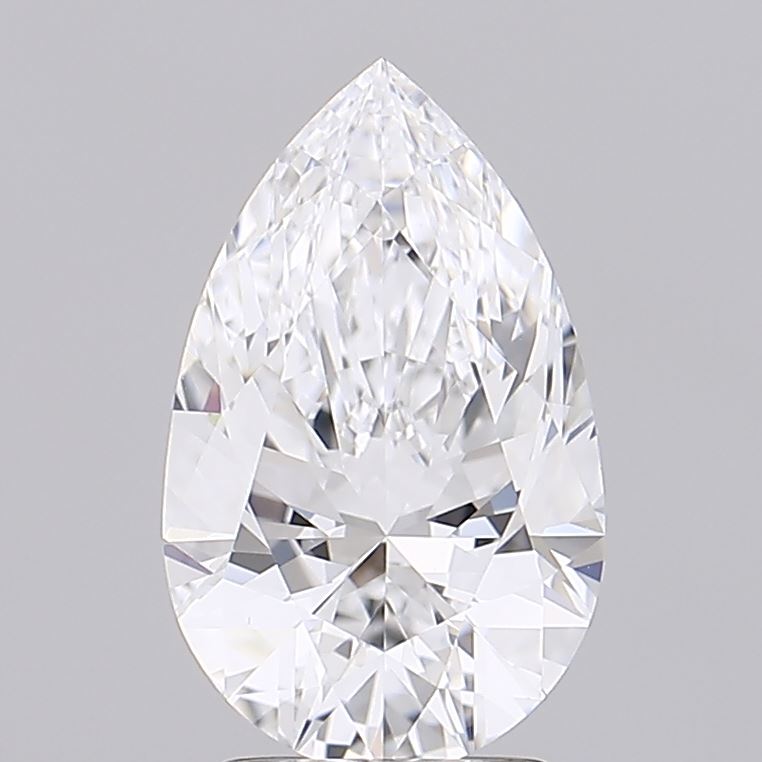 IGI 2.50 Carat Pear Lab Grown Diamond 人工培育鑽石 實驗室人造鑽石