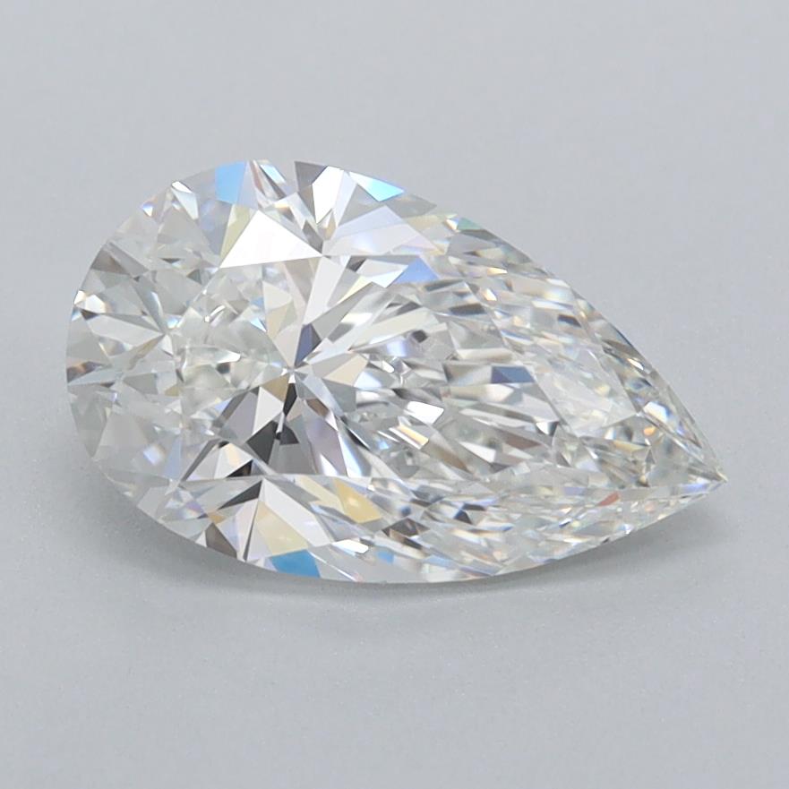 IGI 1.50 Carat Pear Lab Grown Diamond 人工培育鑽石 實驗室人造鑽石