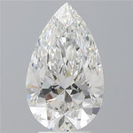 IGI 4.10 Carat Pear Lab Grown Diamond 人工培育鑽石 實驗室人造鑽石