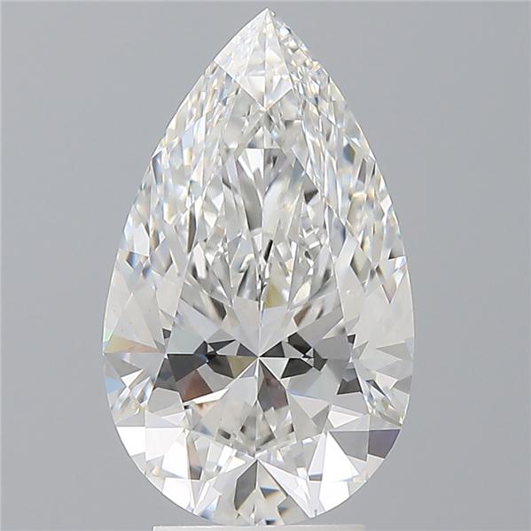 IGI 4.10 Carat Pear Lab Grown Diamond 人工培育鑽石 實驗室人造鑽石