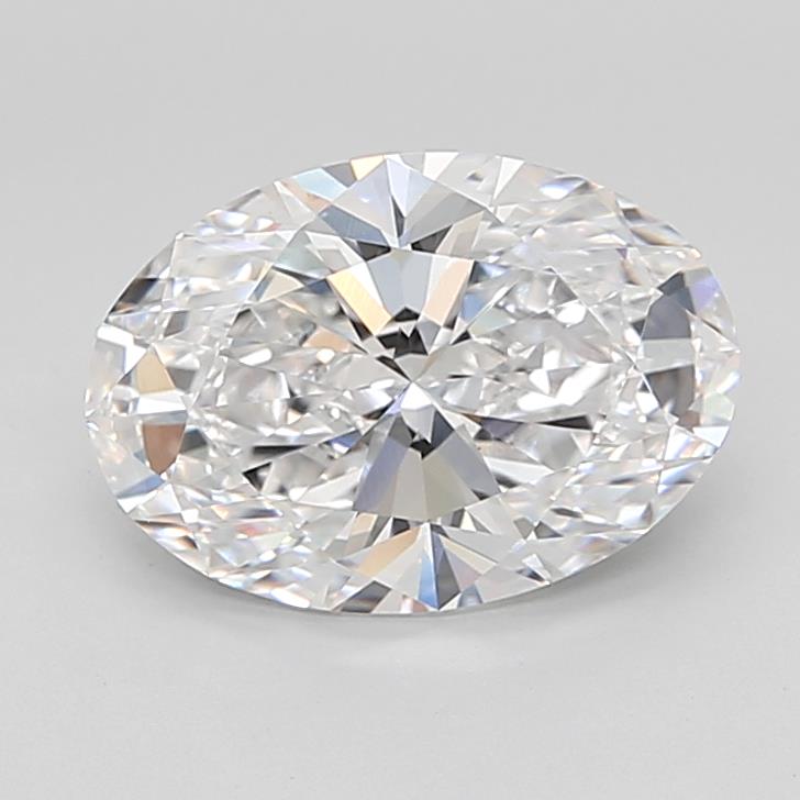 GIA 3.74 Carat Oval Lab Grown Diamond 人工培育鑽石 實驗室人造鑽石