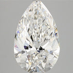 IGI 3.58 Carat Pear Lab Grown Diamond 人工培育鑽石 實驗室人造鑽石