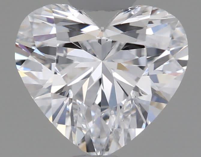 IGI 0.71 Carat Heart Lab Grown Diamond