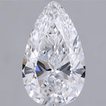 IGI 1.37 Carat Pear Lab Grown Diamond 人工培育鑽石 實驗室人造鑽石