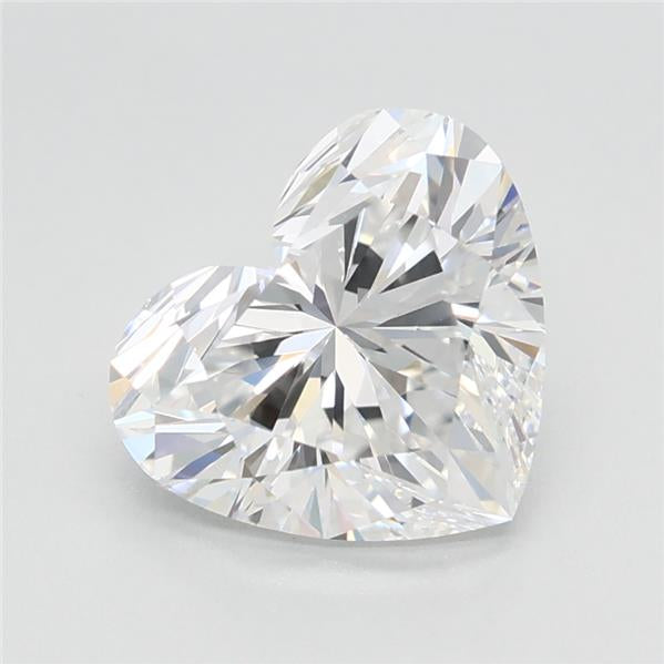 IGI 1.55 Carat Heart Lab Grown Diamond