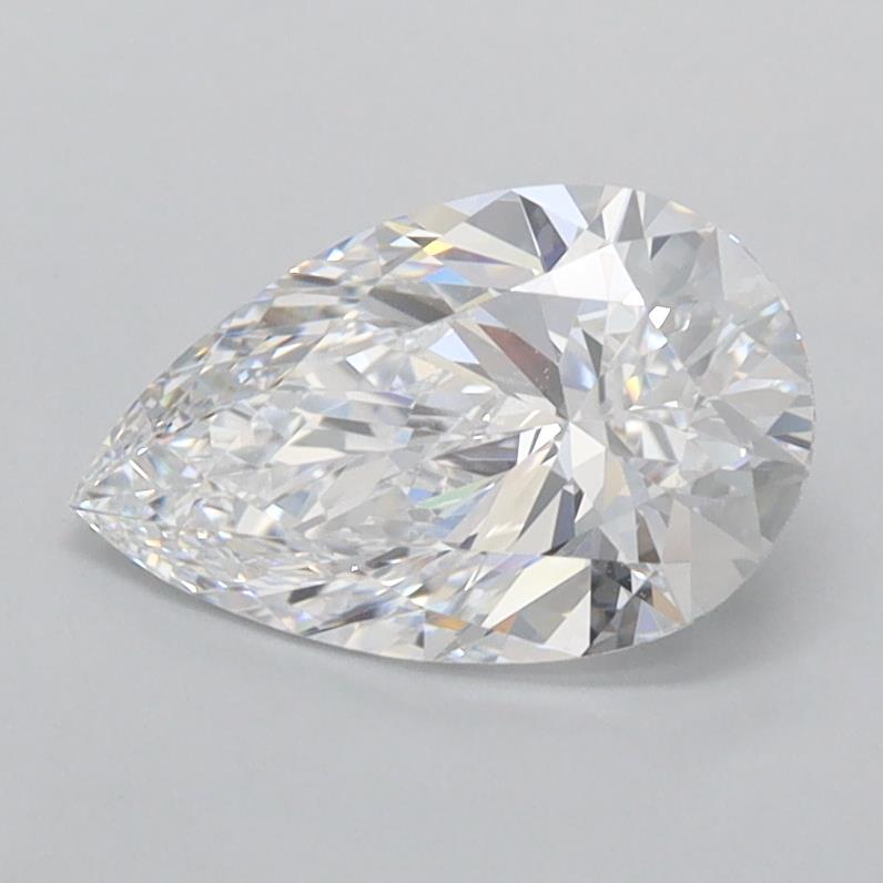 IGI 1.29 Carat Pear Lab Grown Diamond 人工培育鑽石 實驗室人造鑽石