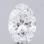 GIA 4.57 Carat Oval Lab Grown Diamond 人工培育鑽石 實驗室人造鑽石