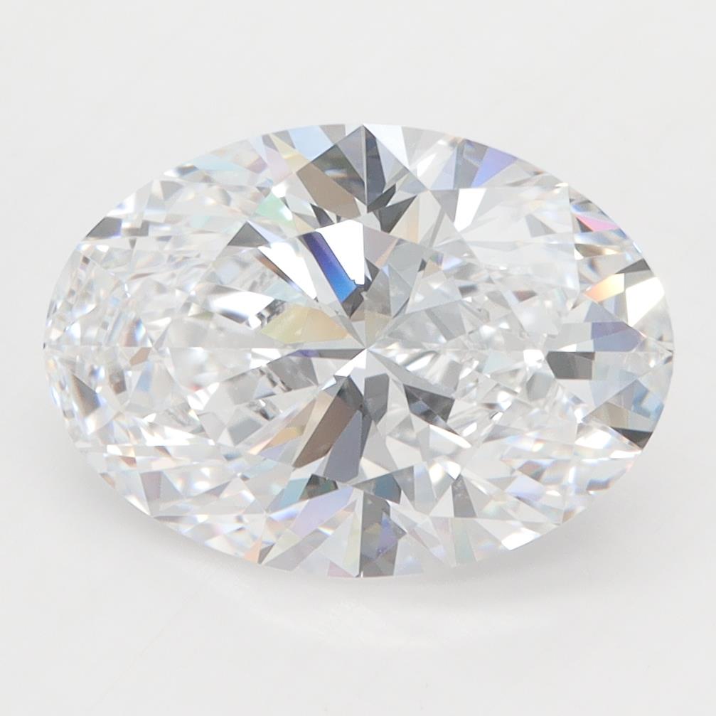 GIA 3.67 Carat Oval Lab Grown Diamond 人工培育鑽石 實驗室人造鑽石