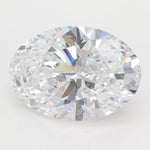 GIA 3.67 Carat Oval Lab Grown Diamond 人工培育鑽石 實驗室人造鑽石