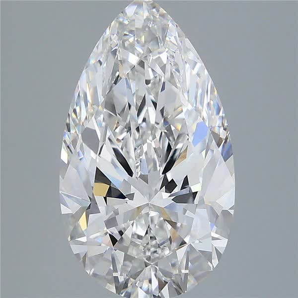 IGI 4.71 Carat Pear Lab Grown Diamond 人工培育鑽石 實驗室人造鑽石