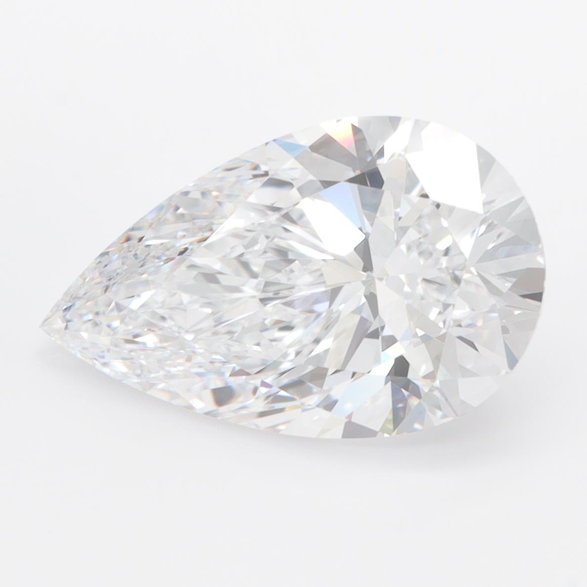 IGI 4.09 Carat Pear Lab Grown Diamond 人工培育鑽石 實驗室人造鑽石