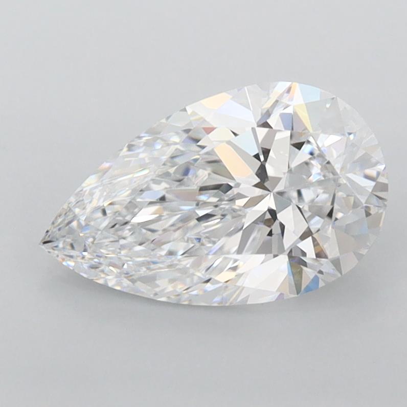 IGI 1.24 Carat Pear Lab Grown Diamond 人工培育鑽石 實驗室人造鑽石