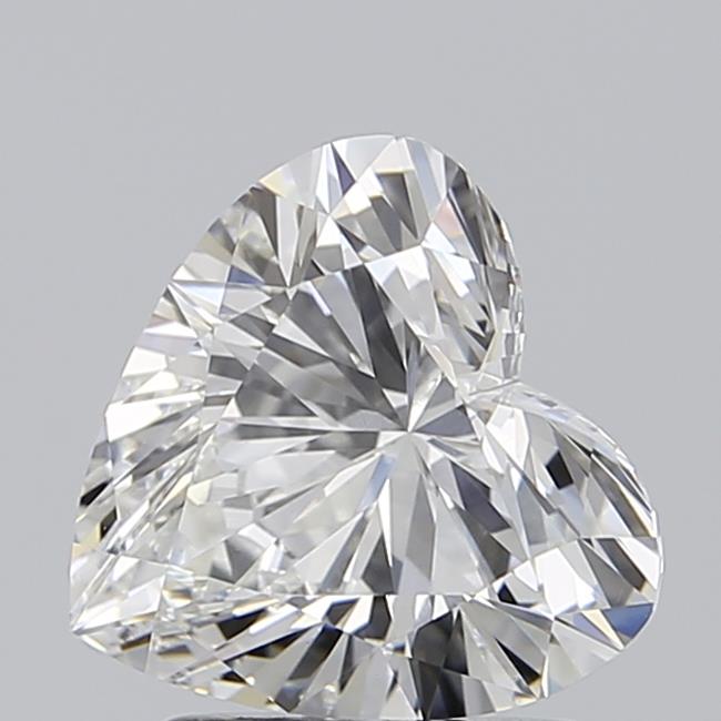IGI 1.48 Carat Heart Lab Grown Diamond