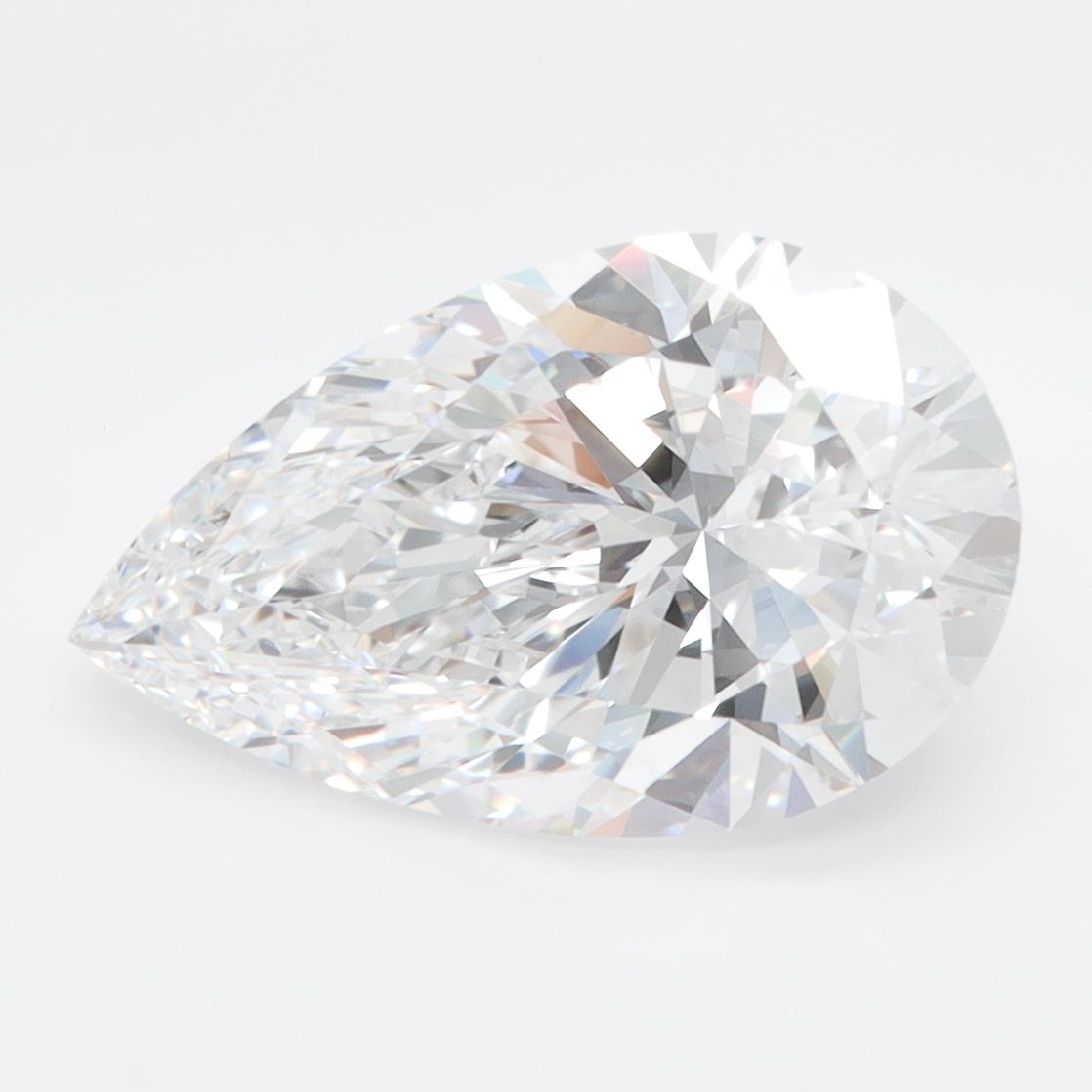 IGI 3.64 Carat Pear Lab Grown Diamond 人工培育鑽石 實驗室人造鑽石