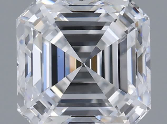 IGI 1 Carat Asscher Lab Grown Diamond