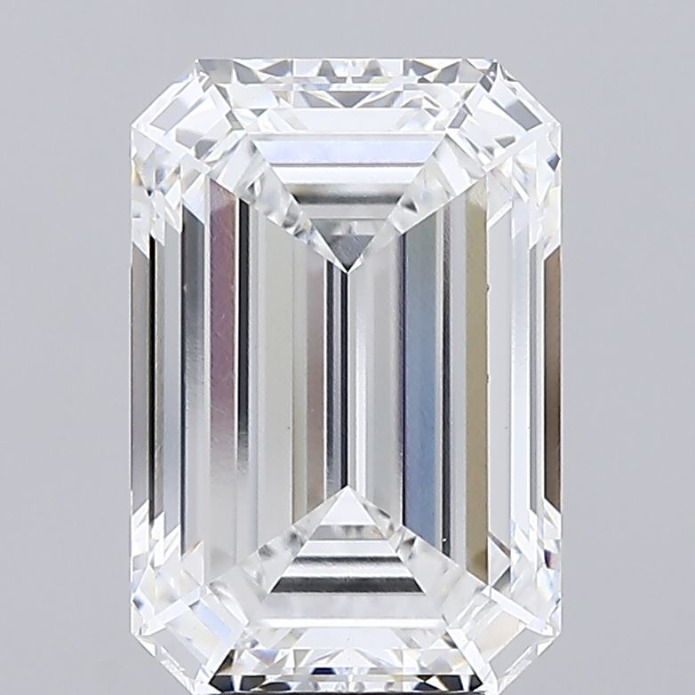 GIA 6.07 Carat Emerald Lab Grown Diamond 人工培育鑽石 實驗室人造鑽石