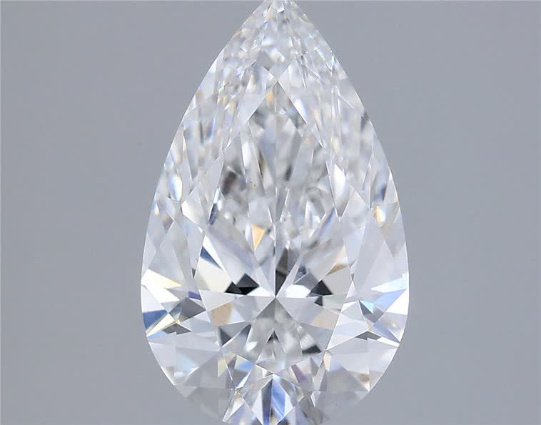 IGI 1.55 Carat Pear Lab Grown Diamond 人工培育鑽石 實驗室人造鑽石