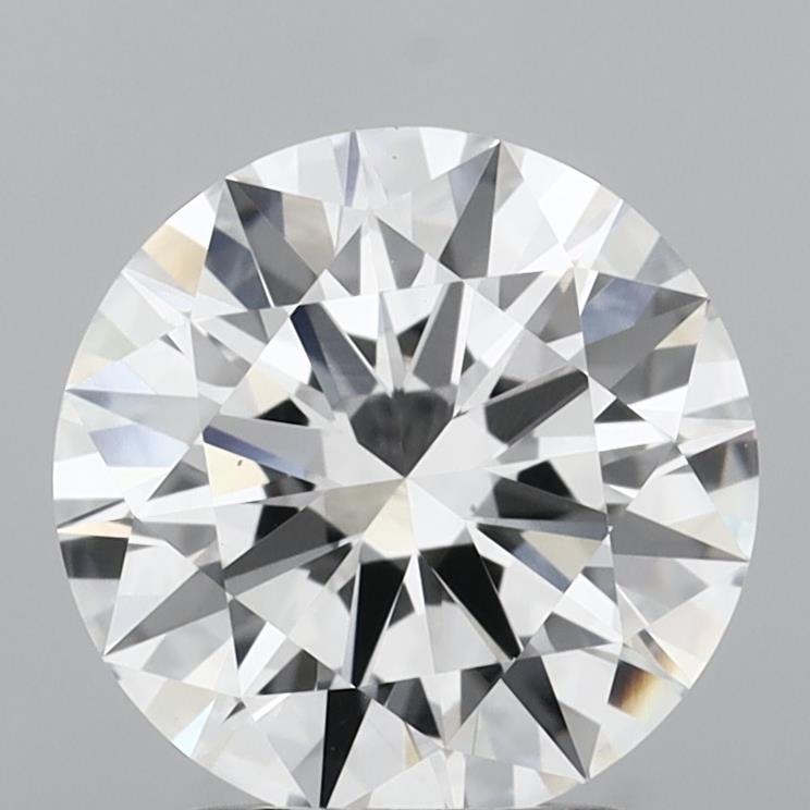 IGI 2.62 Carat Round Brilliant Lab Grown Diamond 人工培育鑽石 實驗室人造鑽石