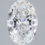 IGI 4.08 Carat Oval Lab Grown Diamond 人工培育鑽石 實驗室人造鑽石