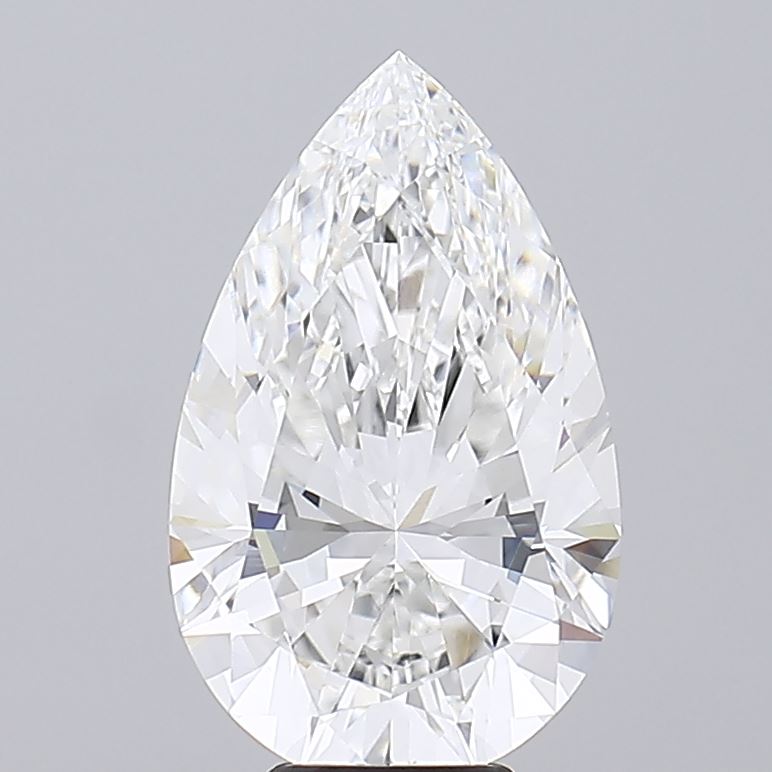 IGI 7.58 Carat Pear Lab Grown Diamond 人工培育鑽石 實驗室人造鑽石