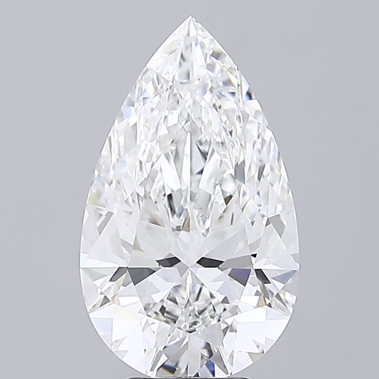 IGI 6.06 Carat Pear Lab Grown Diamond 人工培育鑽石 實驗室人造鑽石