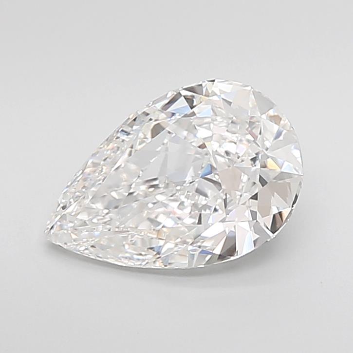 IGI 3.02 Carat Pear Lab Grown Diamond 人工培育鑽石 實驗室人造鑽石