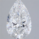 IGI 3.50 Carat Pear Lab Grown Diamond 人工培育鑽石 實驗室人造鑽石
