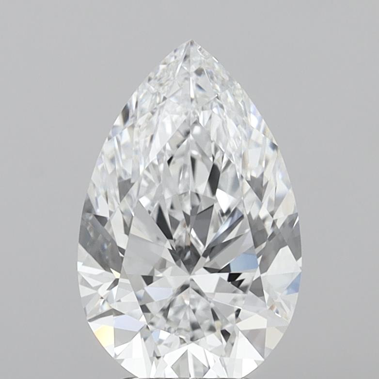 IGI 3.47 Carat Pear Lab Grown Diamond 人工培育鑽石 實驗室人造鑽石