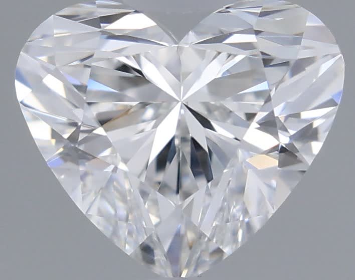 IGI 0.81 Carat Heart Lab Grown Diamond