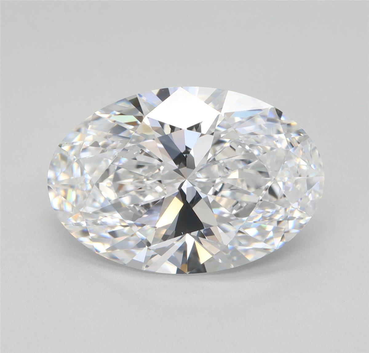 GIA 3.98 Carat Oval Lab Grown Diamond 人工培育鑽石 實驗室人造鑽石