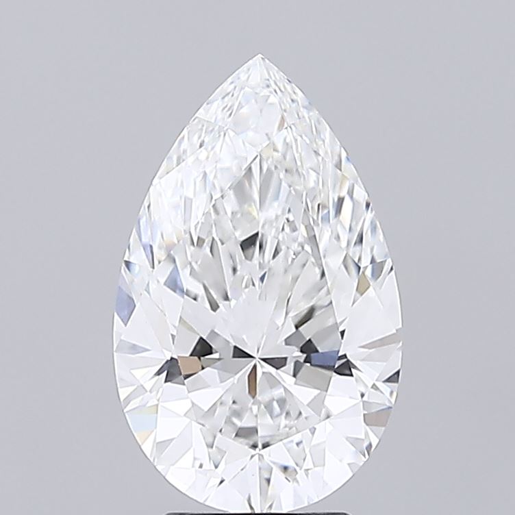 IGI 3.83 Carat Pear Lab Grown Diamond 人工培育鑽石 實驗室人造鑽石