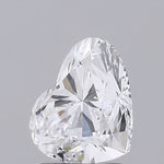 IGI 1.24 Carat Heart Lab Grown Diamond