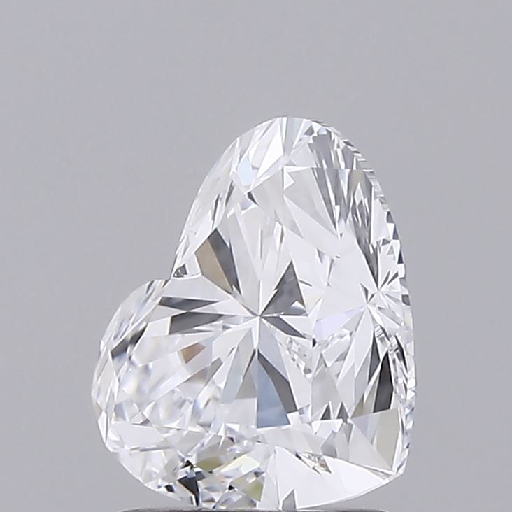 IGI 1.24 Carat Heart Lab Grown Diamond