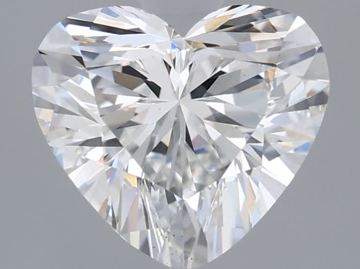 IGI 1.74 Carat Heart Lab Grown Diamond