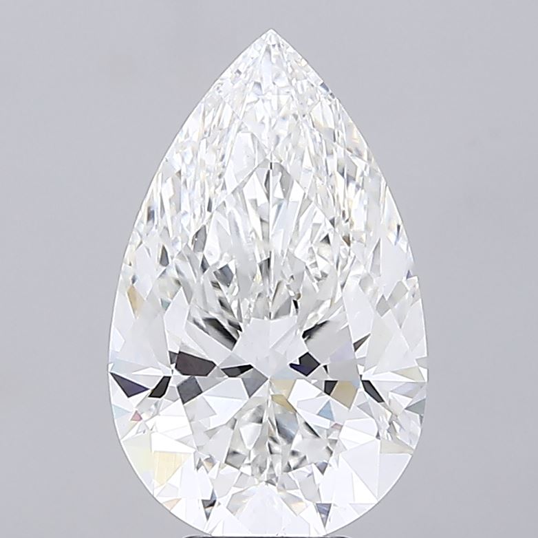 IGI 7.09 Carat Pear Lab Grown Diamond 人工培育鑽石 實驗室人造鑽石