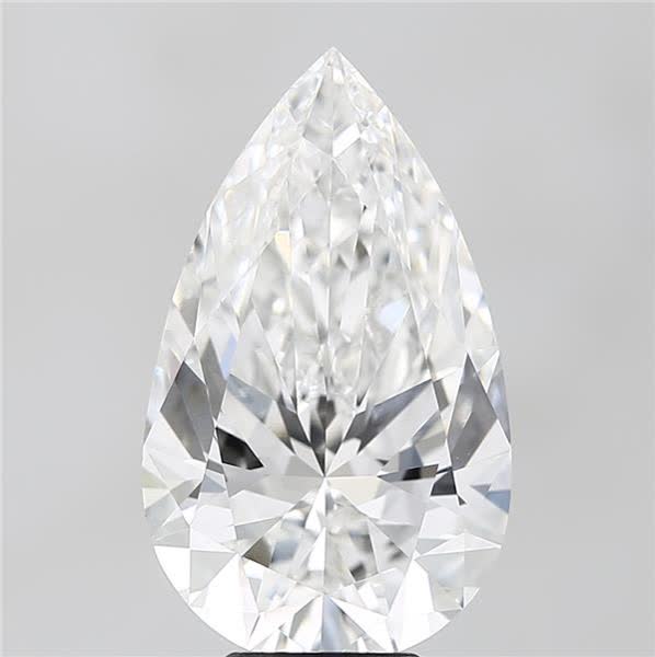 IGI 7.07 Carat Pear Lab Grown Diamond 人工培育鑽石 實驗室人造鑽石