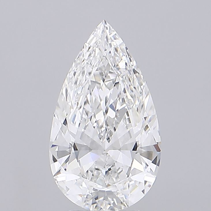 IGI 3.76 Carat Pear Lab Grown Diamond 人工培育鑽石 實驗室人造鑽石