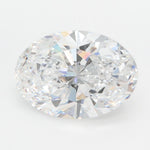 GIA 3.40 Carat Oval Lab Grown Diamond 人工培育鑽石 實驗室人造鑽石