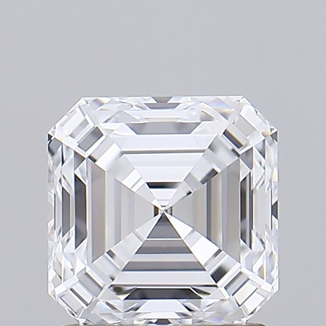 IGI 1.55 Carat Asscher Lab Grown Diamond