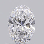 IGI 0.5 Carat Oval Lab Grown Diamond