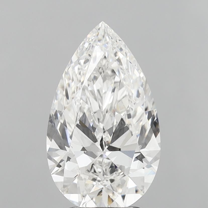 IGI 3.53 Carat Pear Lab Grown Diamond 人工培育鑽石 實驗室人造鑽石