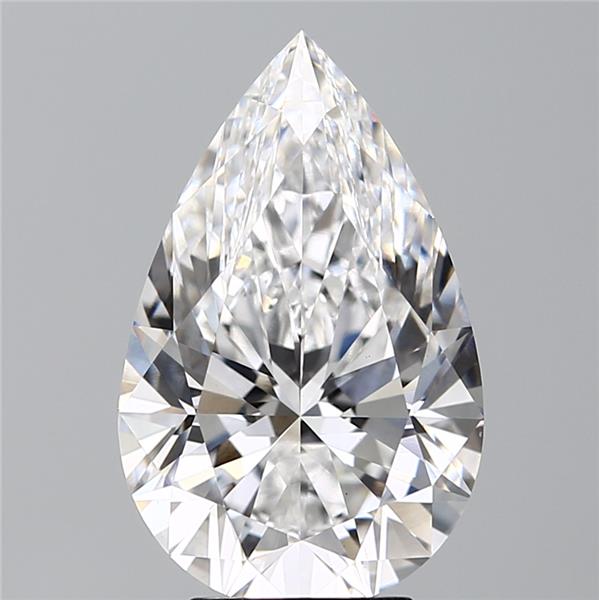 IGI 5.07 Carat Pear Lab Grown Diamond 人工培育鑽石 實驗室人造鑽石