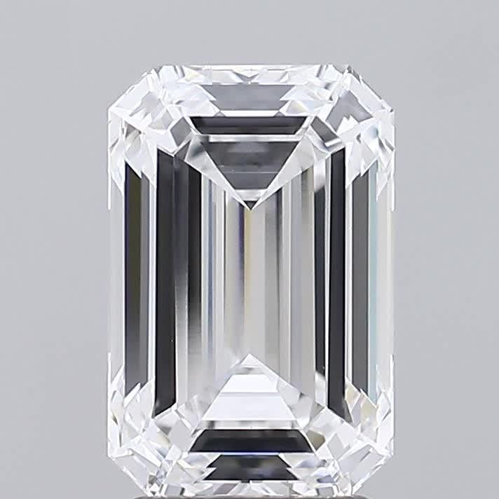 GIA 3.29 Carat Emerald Lab Grown Diamond 人工培育鑽石 實驗室人造鑽石