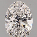 IGI 1.5 Carat Oval Lab Grown Diamond