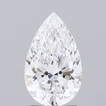 GIA 1.58 Carat Pear Lab Grown Diamond